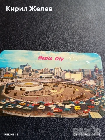 Рядко календарче 79г. Mexico City за КОЛЕКЦИЯ ДЕКОРАЦИЯ 76961, снимка 4 - Колекции - 51223625