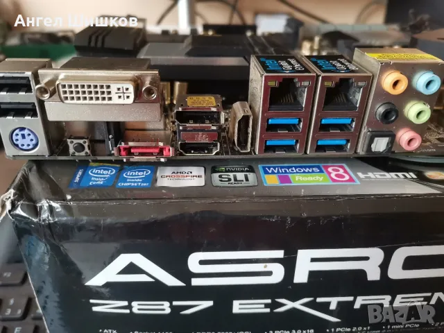 Дънна платка Z87 ASRock Z87 EXTREME6/AC Socket 1150, снимка 2 - Дънни платки - 48163232