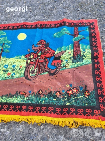 ретро руски ковьор Ну Погоди 34/2, снимка 2 - Антикварни и старинни предмети - 53845768