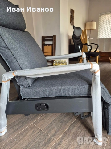 Градински стол (шезлонг), снимка 3 - Градински мебели, декорация  - 54177725