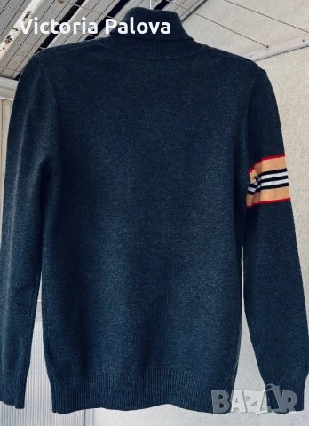 Оригинално поло BURBERRY LONDON, ENGLAND унисекс, снимка 3 - Пуловери - 53740556