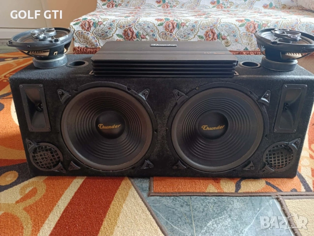 Бас 2х12инча усилвател и елипси, снимка 2 - Тонколони - 54053112