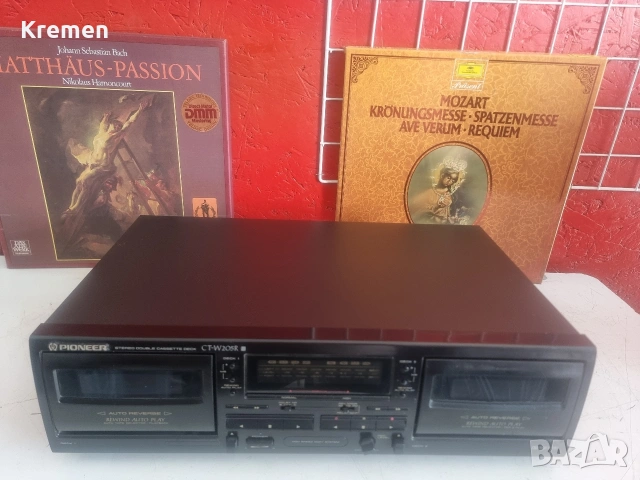 Дек PIONEER CT-W205R, снимка 2 - Декове - 53340496