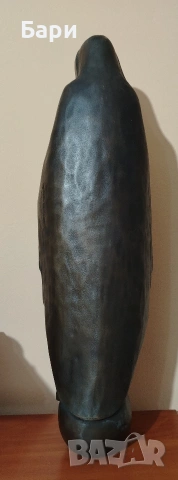 Стара бронзова статуя на Дева Мария/Света Богородица/Madonna, снимка 10 - Колекции - 53035417