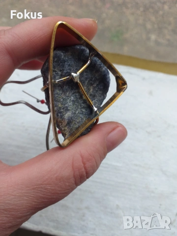 Пластика камък с подпис, снимка 4 - Антикварни и старинни предмети - 53503363