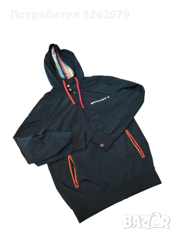 BMW оригинална нова ветровка размер М , снимка 3 - Спортни дрехи, екипи - 53970506