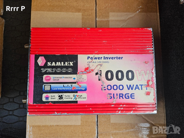 Инвертор Samlex VR1000W за автомобил, бус, кемпер