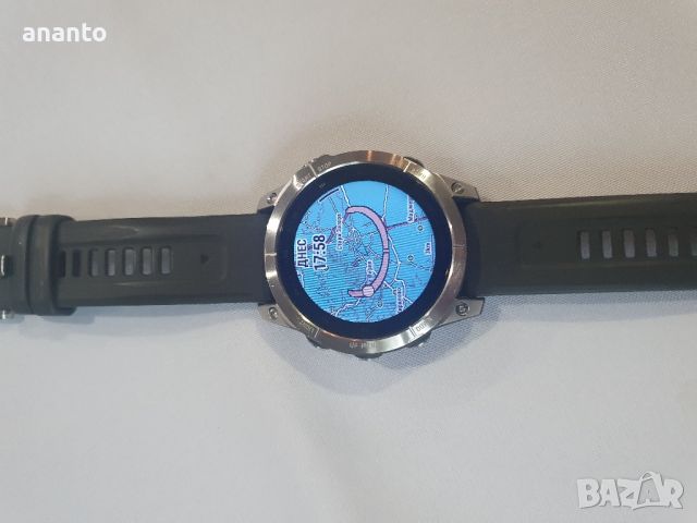 Garmin FENIX 7 silver/grafite- мултиспорт смарт часовник, снимка 4 - Други - 45326217