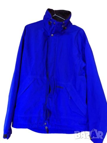 Мъжко непромокаемо яке Schoffel, Синьо, 72х61 см, L, снимка 1 - Якета - 45641143