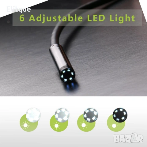 Камера ендоскоп за телефон 10 М, снимка 7 - Друга електроника - 53127623