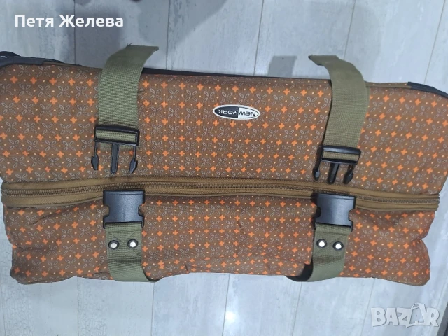 Куфар NEW YORK с телескопична дръжка и колела , снимка 4 - Куфари - 51300910
