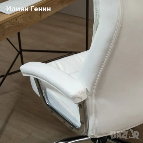 Офис стол Vinsetto, ергономичен бюро стол, снимка 5 - Столове - 53461295