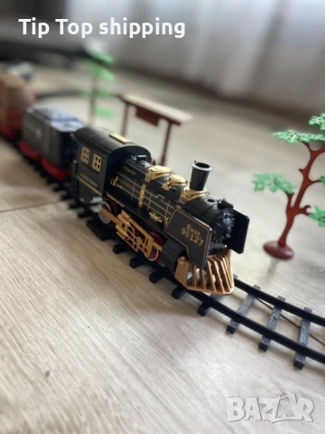 🚂 Винтидж влакче с релси – 17 части забавление!
