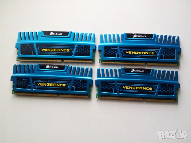 Памет рам 16GB 4х4GB DDR3 1600MHz КИТ Ram за настолен компютър Тествани и работещи!, снимка 6 - RAM памет - 45765905