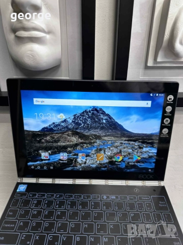 Таблет Lenovo Tab Yoga Book YB1-X90L, 10.1'', Quad-Core 2.4 GHz, 4GB RAM, 64GB, Carbon Black, снимка 10 - Таблети - 52052138