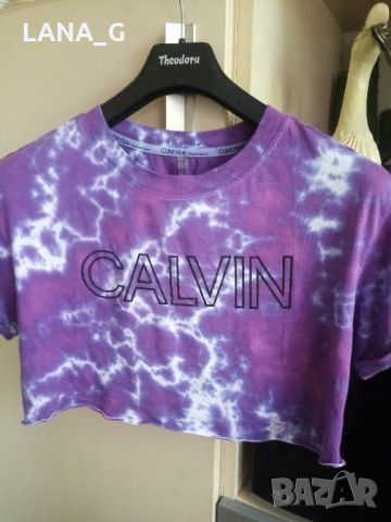 Calvin Klein дамска тениска , снимка 2 - Тениски - 45238019