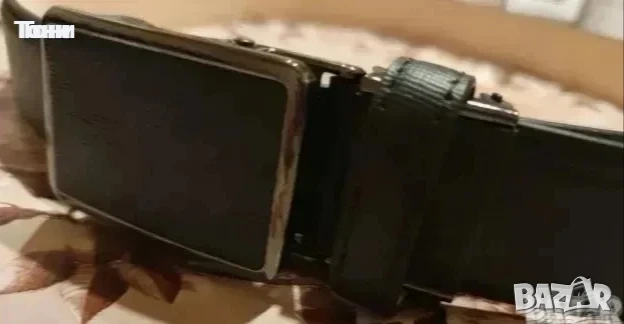 ANTHONY CROWN Оригинал Нов Мъжки Автоматичен Колан Изцяло от Естествена Кожа 125см., снимка 5 - Колани - 53661199