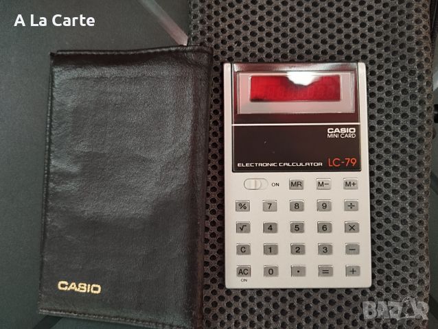 Калкулатор Casio, Япония, снимка 1 - Друга електроника - 46289694