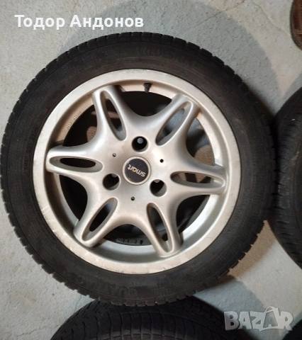 Джанти за SMART FOR TWO 15", снимка 2 - Гуми и джанти - 54091184