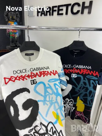 Тениска Dolce&Gabbana Модел 2025, снимка 3 - Тениски - 48685854