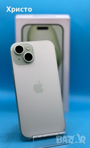 ГАРАНЦИОНЕН!!! Apple iPhone 15, 128GB, 5G, Green, снимка 6 - Apple iPhone - 45958030