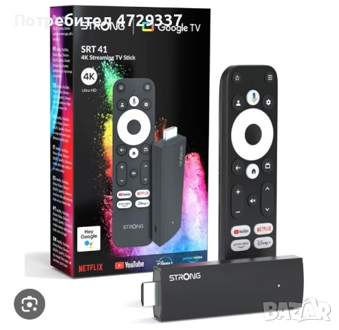 STRONG SRT41 4K Google TV Stick