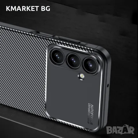 Samsung Galaxy A16 5G / A16 4G Удароустойчив Carbon Fiber2 Калъф и Протектор, снимка 4 - Калъфи, кейсове - 48227357