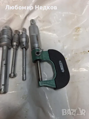 Триточков вътромер микрометър , снимка 3 - Други машини и части - 50353076