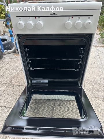 Свободно стояща готварска печка АЕГ/AEG, снимка 5 - Печки, фурни - 51946871