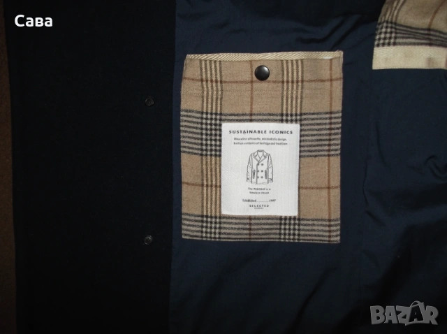 Късо палто SELECTED  мъжко,Л, снимка 3 - Палта - 53728078