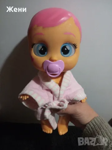 Оригинално Cry Babies IMC Toys Плачещо бебе Край бейби със светещи очи, снимка 2 - Кукли - 48110009