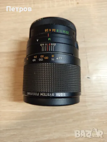 Обектив"Sigma" Telephoto 135mm., снимка 2 - Обективи и филтри - 48998506