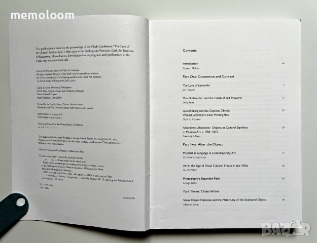 The Lure of the Object, Clark Studies in the Visual Arts, Stephen Melville, снимка 2 - Специализирана литература - 51452431
