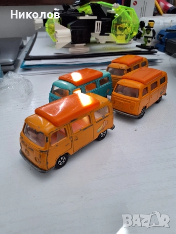 Matchbox super fast #23 volkswagen camper, снимка 3 - Коли, камиони, мотори, писти - 52253444