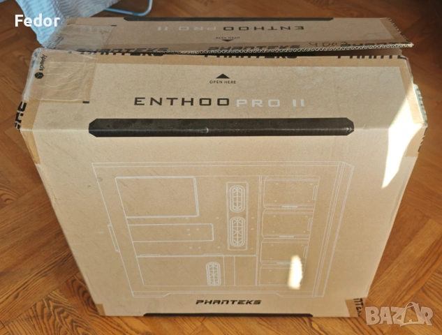 Кутия Phanteks Enthoo PRO 2 Big-Tower, Черно, снимка 9 - Захранвания и кутии - 53749278