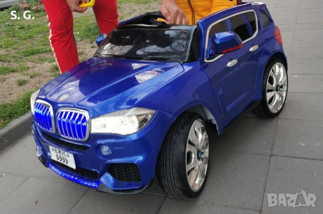 Акумулаторен джип BMW X5M,БМВ Х5М RD500, снимка 8 - Детски велосипеди, триколки и коли - 54099120