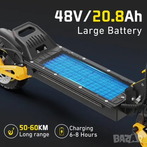 Електрически скутер/тротинетка iENYRID ES1 2400W 20.8AH, снимка 2 - Други спортове - 48491560
