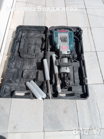 BOSCH HAMMER.Втора употреба.Здрав куфар с колелца , снимка 3 - Къртачи - 53971165