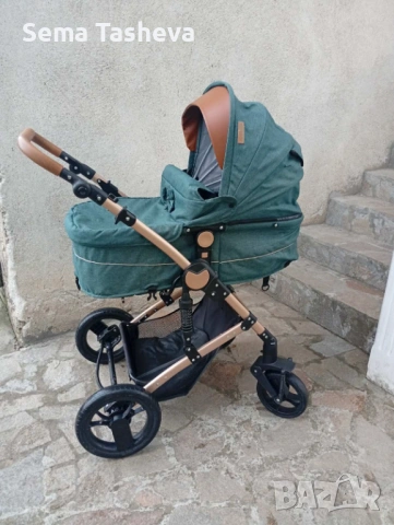 Бебешка количка  Чиполино 2в1+ кош за кола, снимка 2 - Детски колички - 54203754