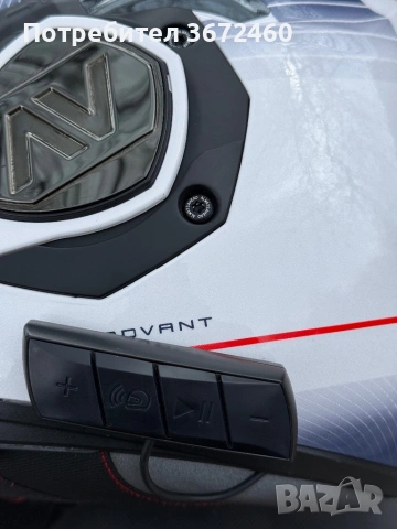 Модуларна каска LS2 Advant размер М + интерком, снимка 5 - Спортна екипировка - 53939717