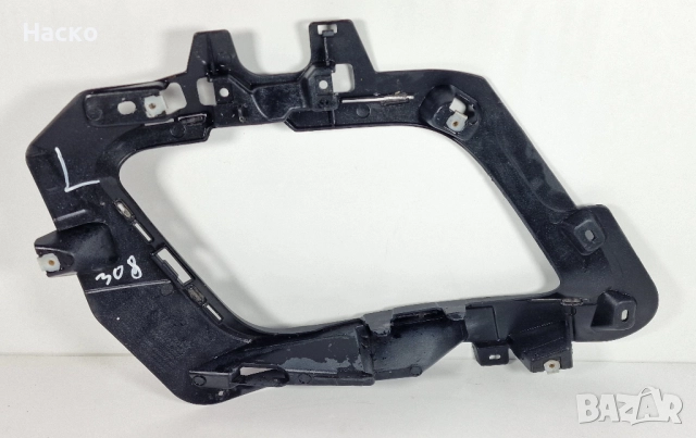 Лява Основа Ляв Държач Халоген Пежо 308 Peugeot 308 2007 - 2014, снимка 2 - Части - 52152876