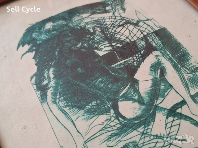 ✅КАРТИНА СУХА ИГЛА - МОРСКИ МИСЛИ IV - 13/17,5 СМ.❗, снимка 5 - Картини - 51413765