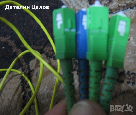 Два броя оптични кабели, снимка 2 - Кабели и адаптери - 52917150