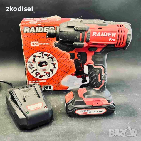 Акумулаторен ударен винтоверт RAIDER RDP-SHID20