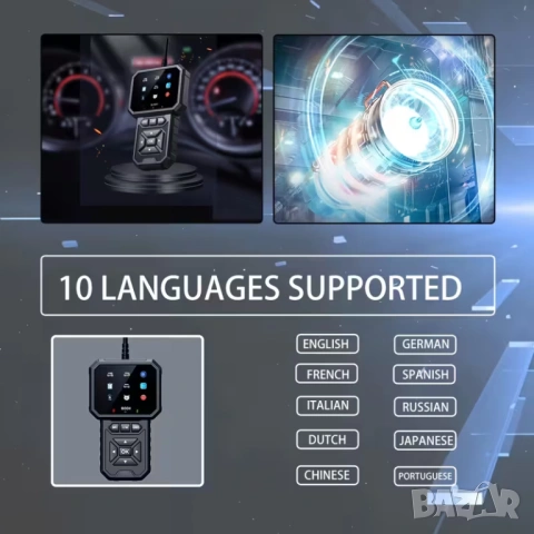 Full OBD2 EOBD автомобилен диагностичен кодочетец S1 , снимка 7 - Аксесоари и консумативи - 54021630