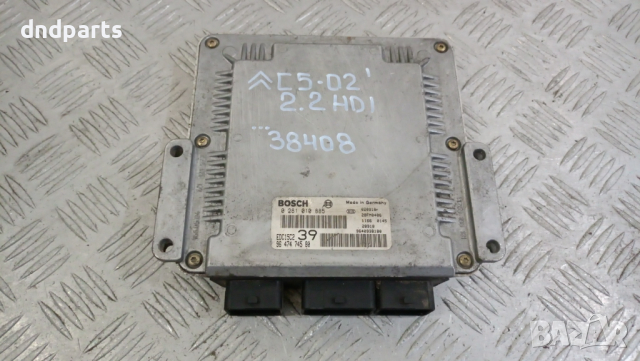 Компютър Citroen C5 2.2HDI 2002г. 9647474580, снимка 1 - Части - 44953855