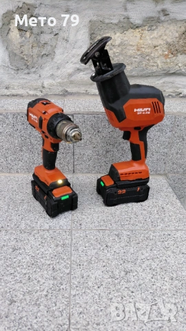 Hilti Винтоверт и Саблен трион Nuron 