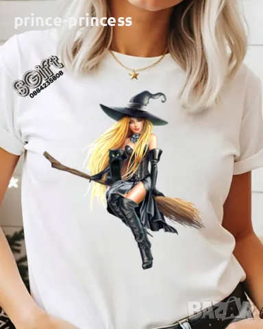 Дамска тениска Руса вещица, снимка 1