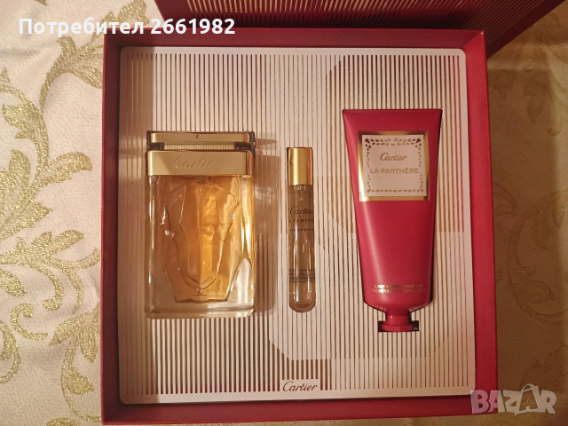 CARTIER - Нов комплект - Cartier La Panthere, снимка 3 - Дамски парфюми - 53353109