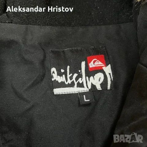 Оригинално Мъжко Зимно Яке Quiksilver, снимка 9 - Якета - 49393138